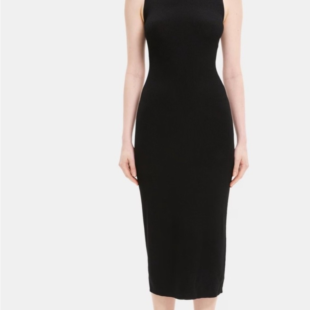Elegant Black Sleeveless Dress